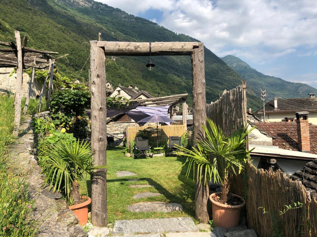 B&B Osteria Morganti Someo Exterior foto